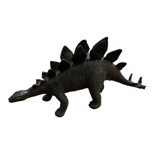 Vintage Funrise 1988 Stegosaurus Dinosaur Vinyl Figure 2" x 5"